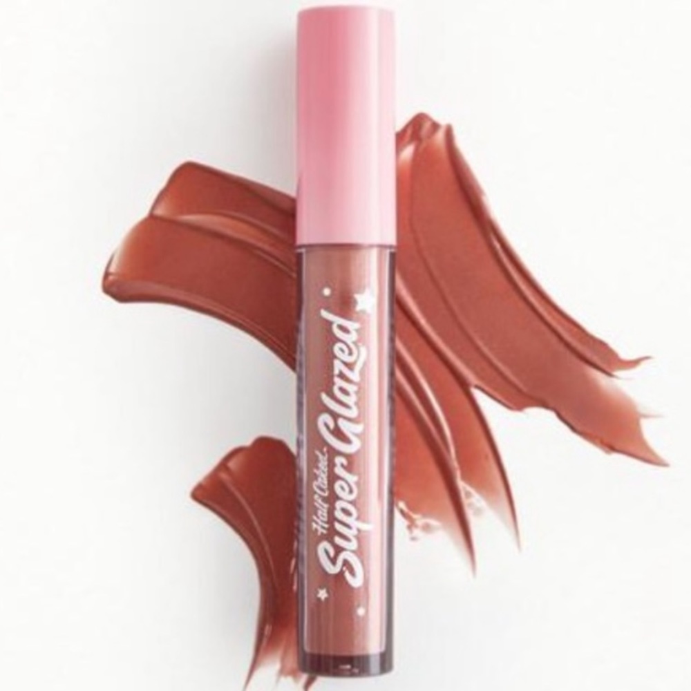 Half Caked Super Glazed Lip Creme in Slight Work NIB